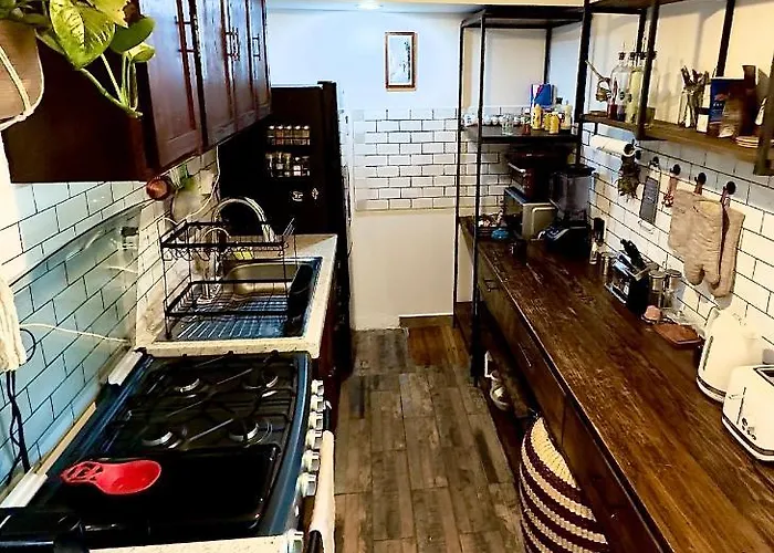 Vintage 1950's Red Brick Apartment