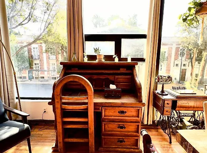 Vintage 1950's Red Brick Apartment
