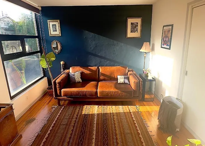 Apartment Vintage 1950's Red Brick Mexico City