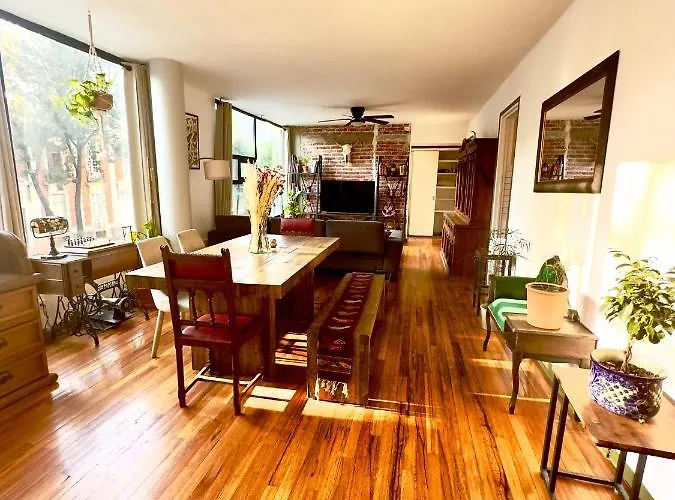 Vintage 1950's Red Brick Apartment